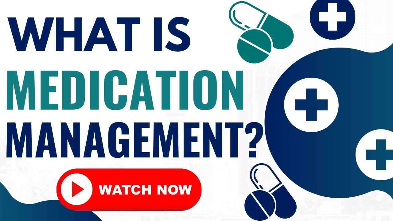 Doctor discussing medication management plan with patient